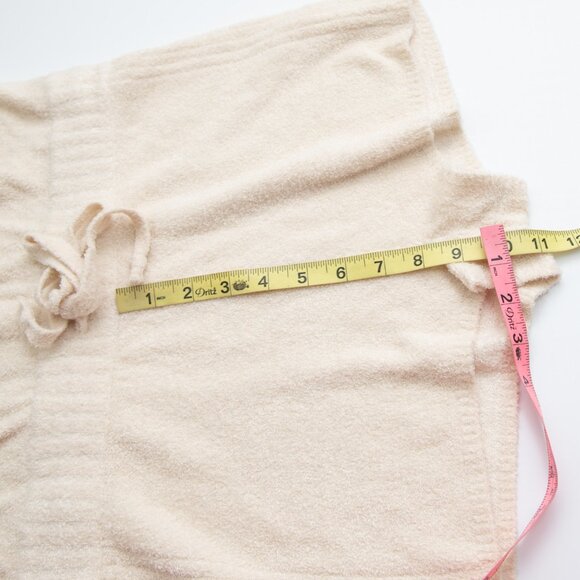 Spiritual Gangster Serenity Romper Chenille-Like Plush Cozy Scoop Ivory Medium - Picture 7 of 7